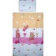 Lenjerie patut Hubners Ursuletul Gradinar 4 piese Roz