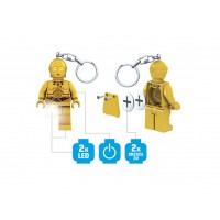 Breloc cu lanterna LEGO C-3PO LGL-KE18
