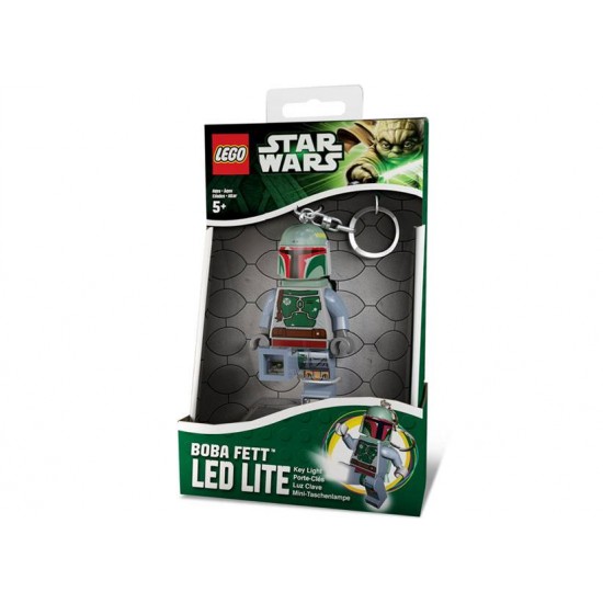 Breloc cu lanterna LEGO Boba Fett LGL-KE19