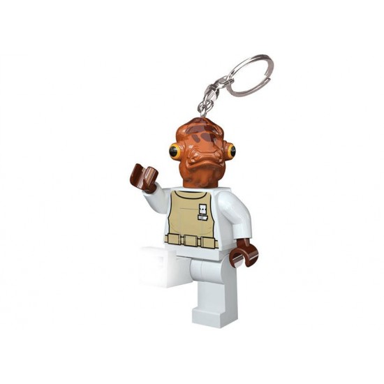 Breloc cu lanterna LEGO Star Wars Admiral Ackbar LGL-KE59
