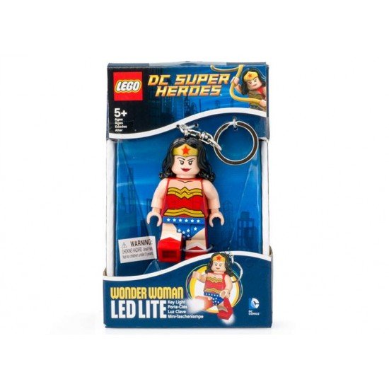 Breloc cu lanterna LEGO Wonder Woman LGL-KE70
