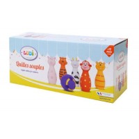 Set de popice Soft  cu animalute - Ludi