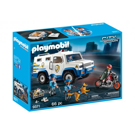 Masina de politie blindata - Playmobil