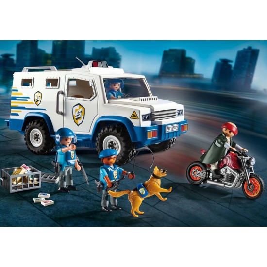 Masina de politie blindata - Playmobil