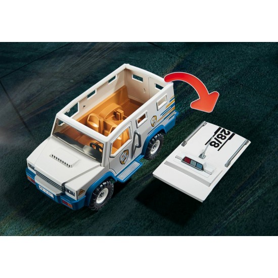 Masina de politie blindata - Playmobil