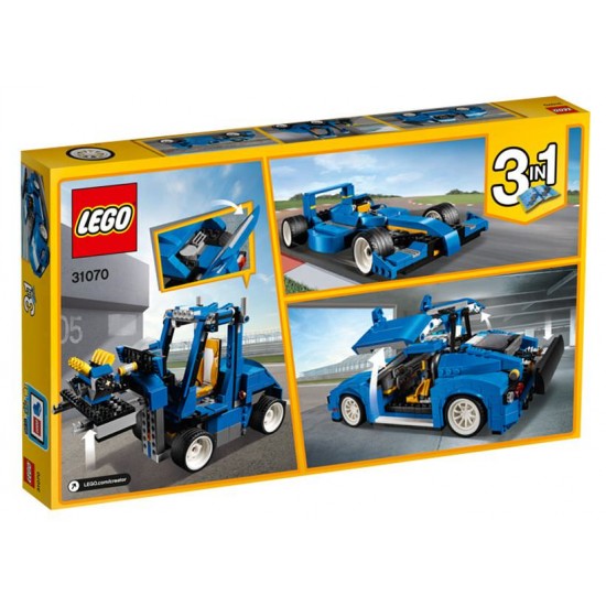 LEGO Creator - Masina pentru curse de raliu turbo 31070