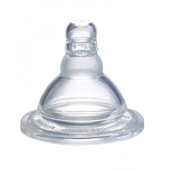 Set 2 tetine silicon Sophie debit lent - Mii