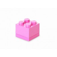Mini cutie depozitare LEGO 2x2 - Roz