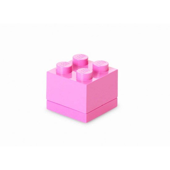 Mini cutie depozitare LEGO 2x2 - Roz