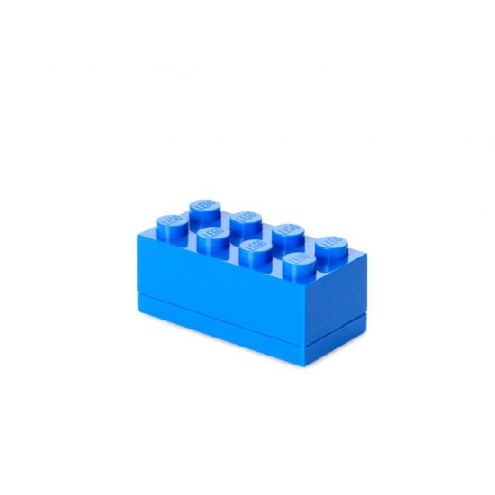 Mini cutie depozitare LEGO 2x4 - Albastru inchis