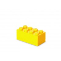 Mini cutie depozitare LEGO 2x4 - Galben