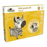 Mini Puzzle 3D - Zebra
