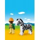 Padurar cu zebra - Playmobil