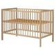 Patut copii din lemn Hubners Dominic 120x60 cm Natur