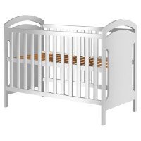 Patut copii din lemn Hubners Hansell 120x60 cm Alb