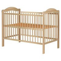 Patut copii din lemn Hubners Lizett 120x60 cm Natur
