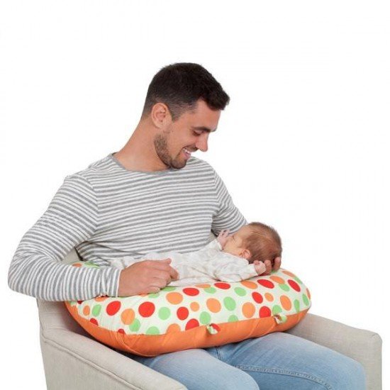 Perna multifunctionala 10 in 1 portocalie Clevamama