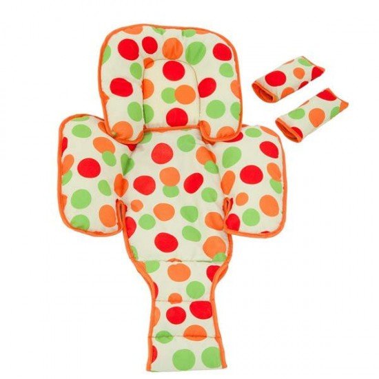 Perna multifunctionala 10 in 1 portocalie Clevamama