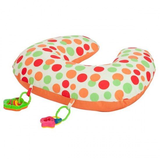 Perna multifunctionala 10 in 1 portocalie Clevamama