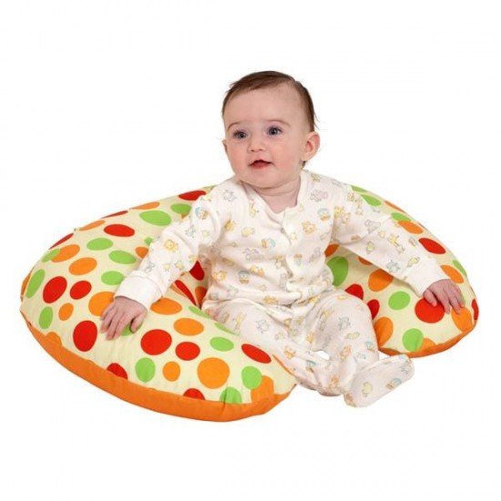 Perna multifunctionala 10 in 1 portocalie Clevamama