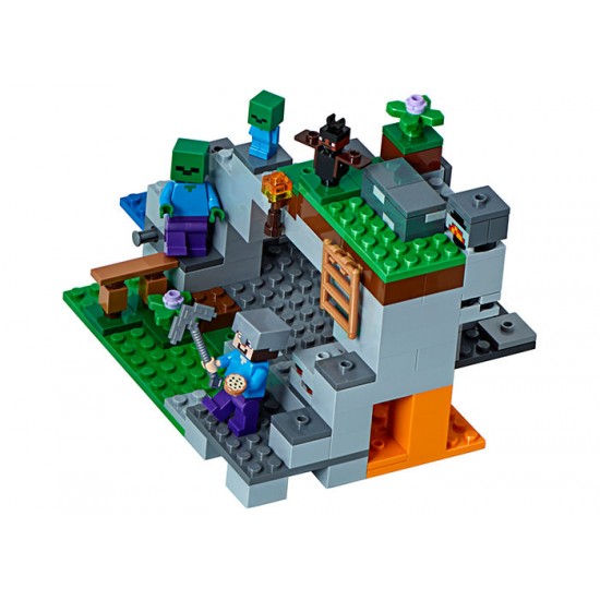 LEGO Minecraft - Pestera cu zombi 21141