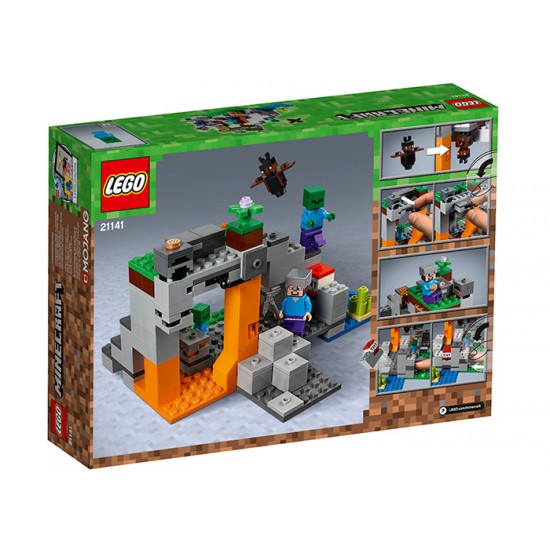 LEGO Minecraft - Pestera cu zombi 21141