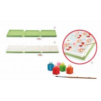 Pictura pe matase pasari - Kit Djeco