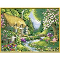 Pictura pe Numere - Casuta din Gradina