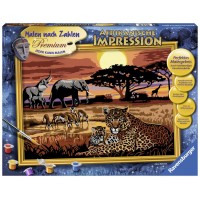 Pictura pe Numere - Safari African