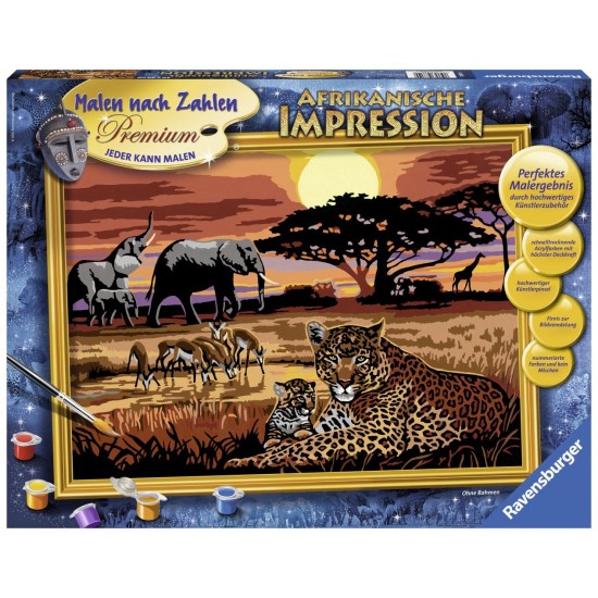 Pictura pe Numere - Safari African