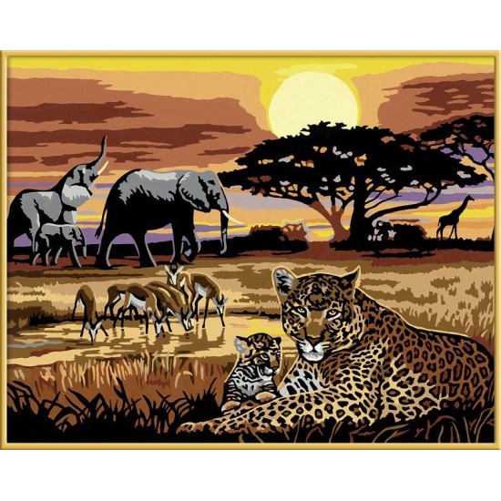 Pictura pe Numere - Safari African