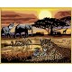 Pictura pe Numere - Safari African