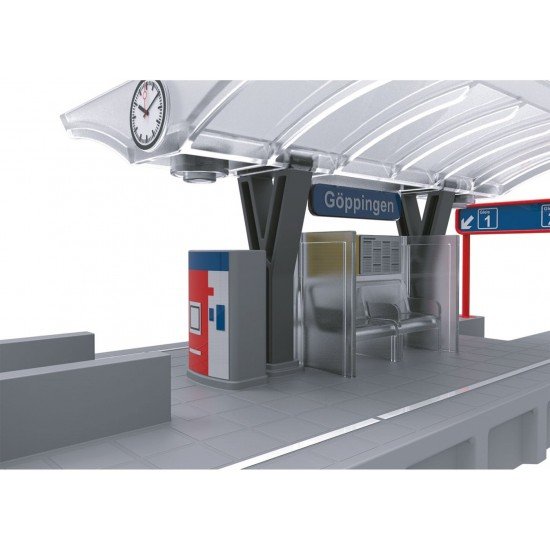 Platforma de asteptare cu lumini Marklin My World