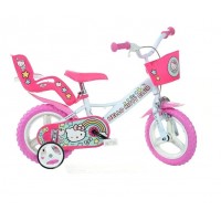 Bicicleta copii Hello Kitty 12 inch Dino Bike 124HK