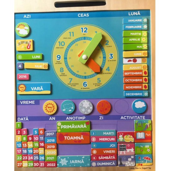 Calendar magnetic - Vremea