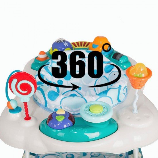 Premergator cu balansoar Coccolle Inizio Albastru