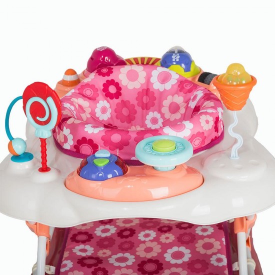 Premergator cu balansoar Coccolle Inizio Roz