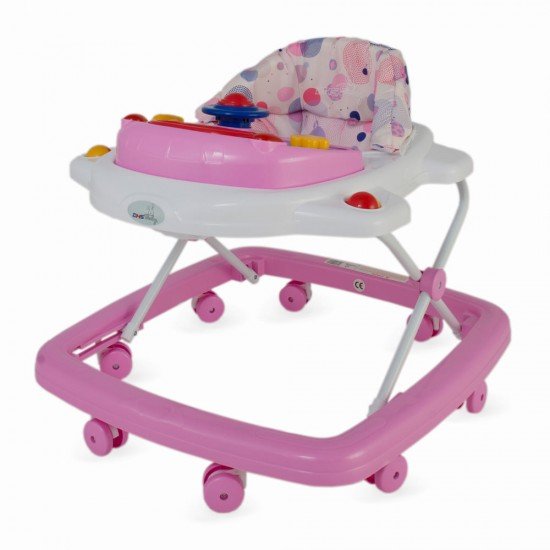 Premergator Coccolle Easy cu jucarie muzicala - Roz