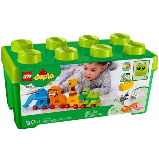 LEGO Duplo - Prima mea cutie de caramizi cu animale 10863
