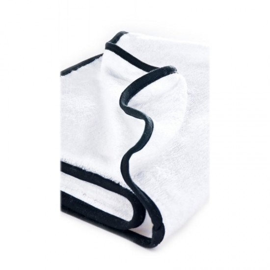 Prosop cu gluga brodata Water Friends 100x100 cm White