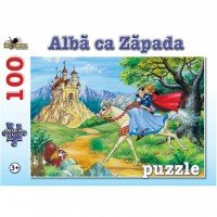 Puzzle 100 piese Alba ca Zapada Refresh