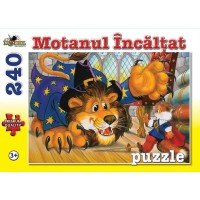 Puzzle 240 piese Colectia Povesti - Motanul Incaltat