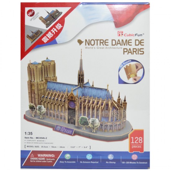 Puzzle 3D Notre Dame