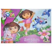Puzzle 60 piese Coloreaza-ma Dora si prietenii ei