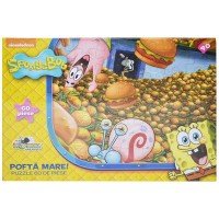 Puzzle 60 piese Spongebob - Pofta mare!