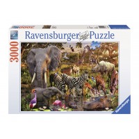 PUZZLE ANIMALE DIN AFRICA, 3000 PIESE