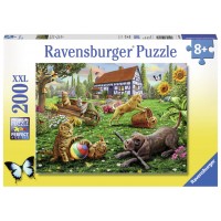 PUZZLE ANIMALUTE JUCAUSE, 200 PIESE