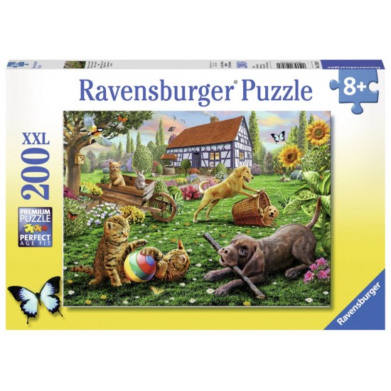 PUZZLE ANIMALUTE JUCAUSE, 200 PIESE