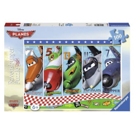 PUZZLE CARS, 100 PIESE