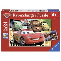 PUZZLE CARS, 2x24 PIESE